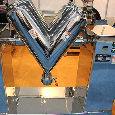 Pharmaceutical drunken barrel mixers, V-twin, 3D powder mixer www.Minipress.ru