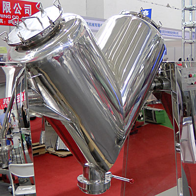 Pharmaceutical drunken barrel mixers, V-twin, 3D powder mixer www.Minipress.ru