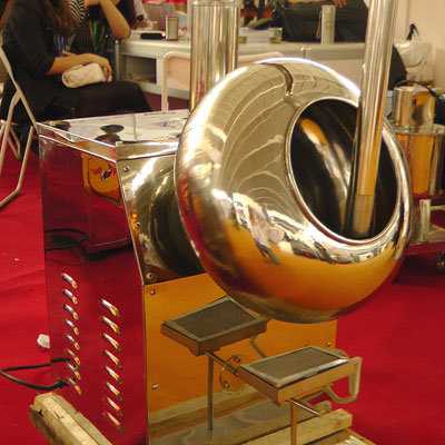 Unité d'enrobage pharmaceutique, de gouttes, de granulation, une machine d'enduction www.Minipress.ru