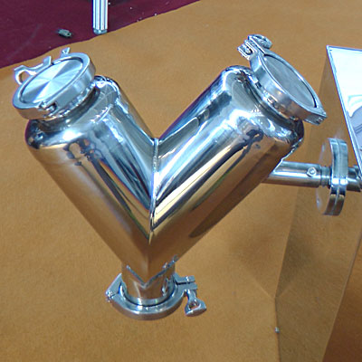 Pharmaceutiques mélangeurs baril ivres, V-twin, poudre 3D mélangeur www.Minipress.ru