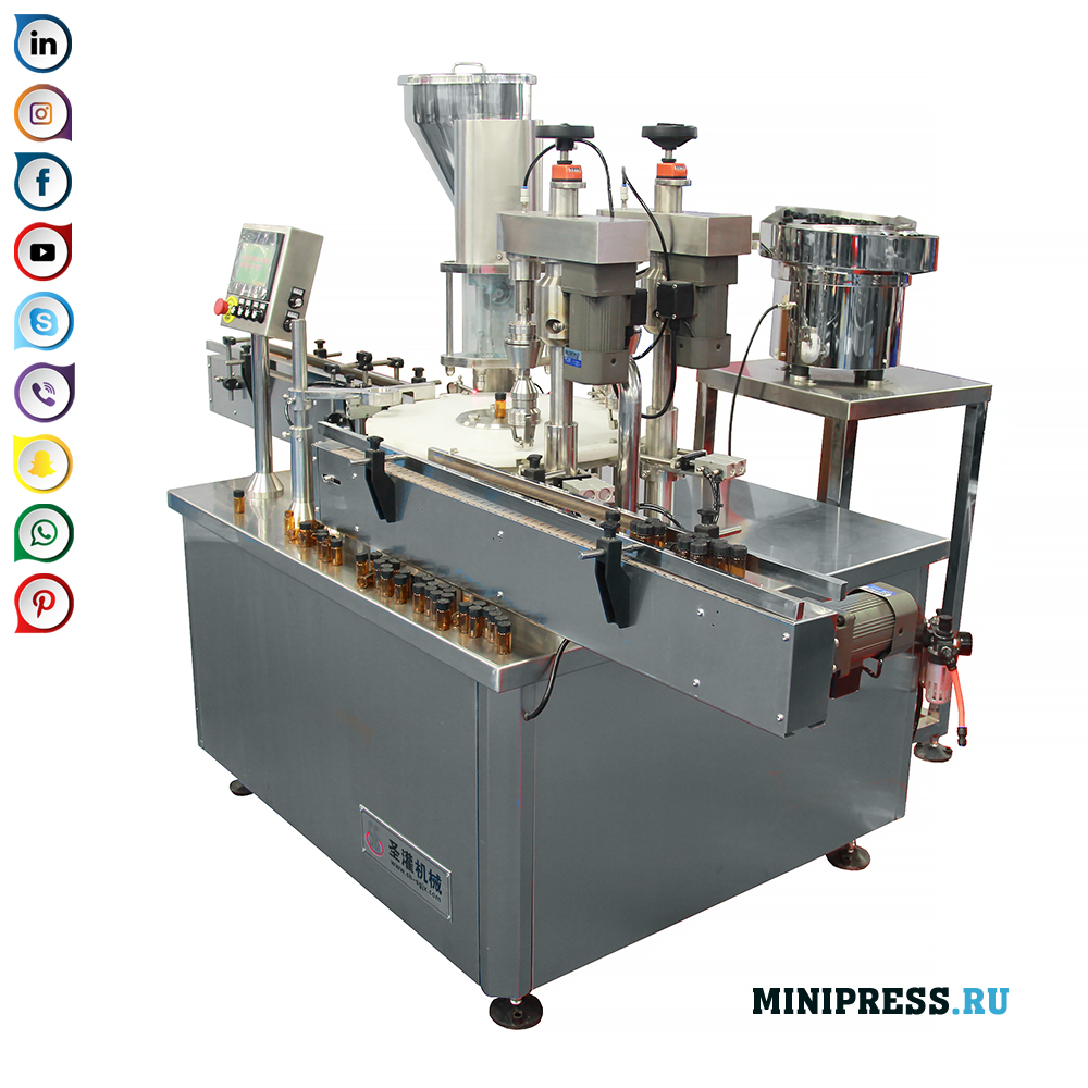 Monoblok i paketimit te dozuar te materialeve pluhur