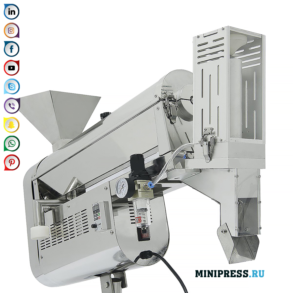 معدات لتلميع وإزالة الغبار من كبسولات الجيلاتين الصلبة