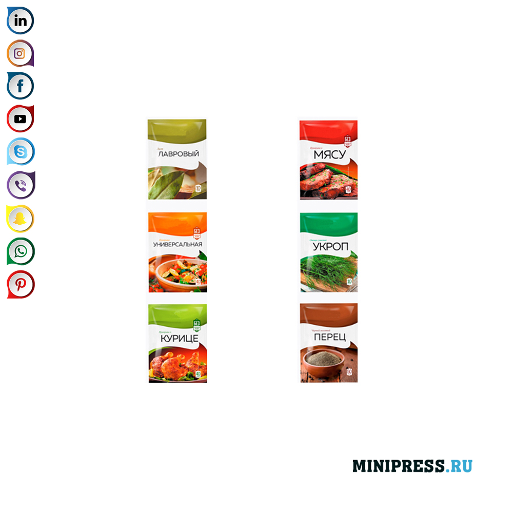 التعبئة والتغليف التوابل