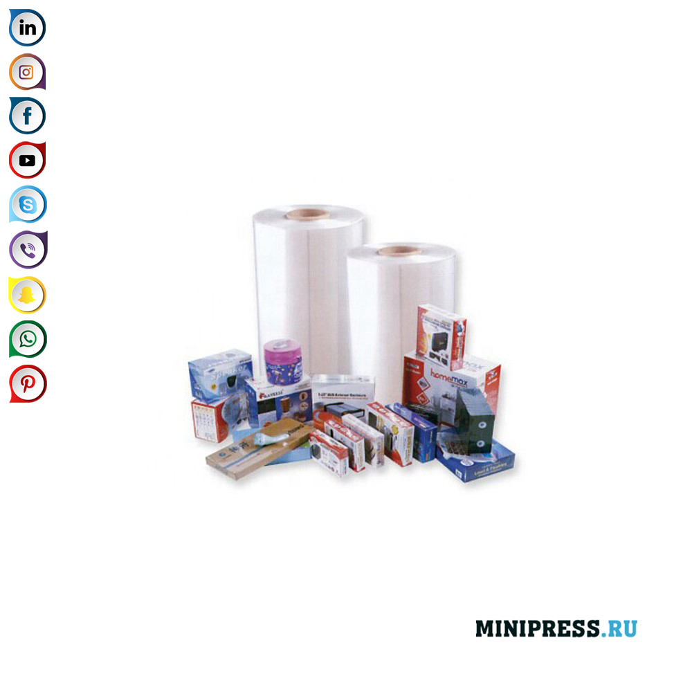 التعبئة والتغليف للبضائع مع معدات يتقلص الفيلم