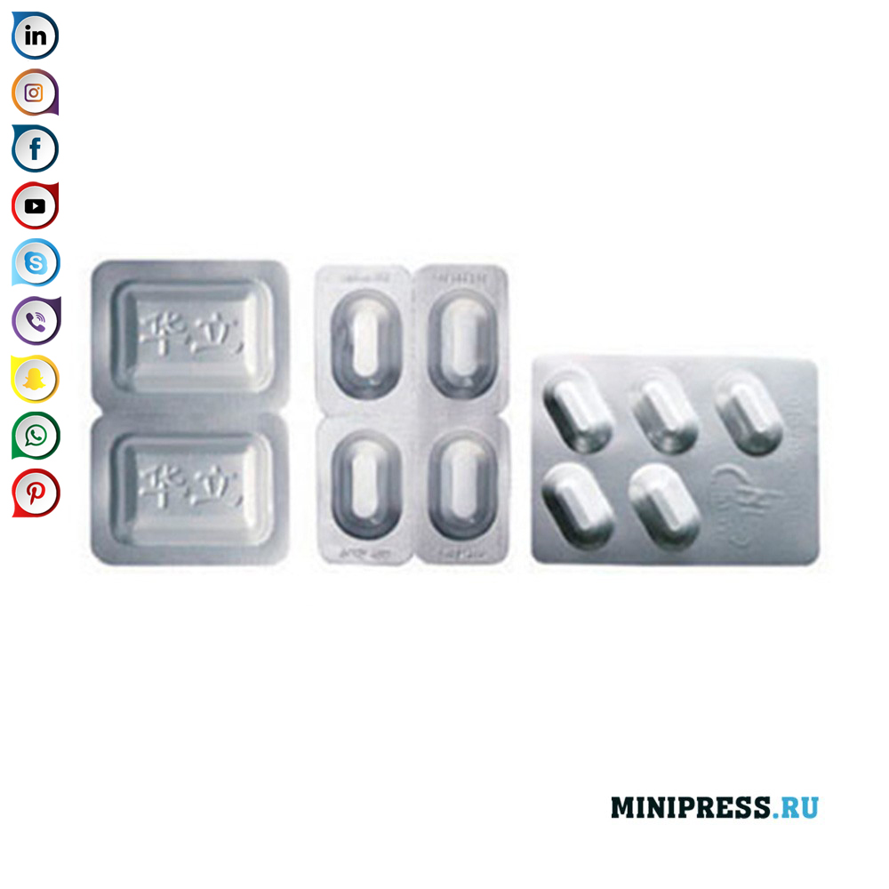 Blister փաթեթավորման մեքենա