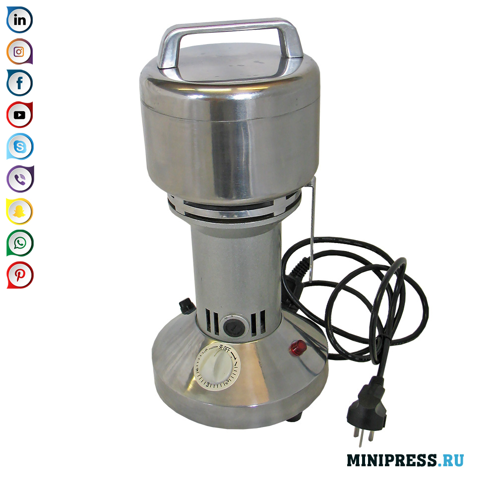 Սարքավորումներ դեղագործական և սննդի հումքի ջրաղացների մանրացման, սրճաղացներ