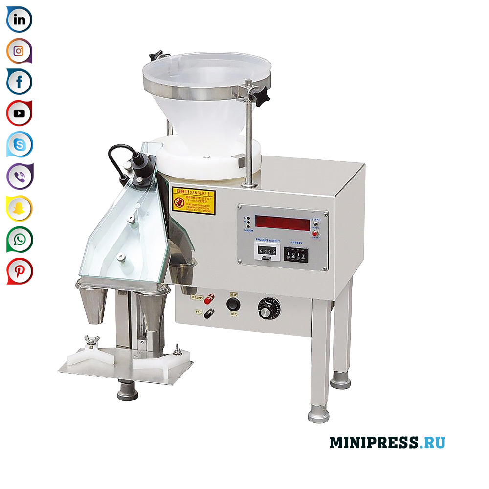 Պլանշետների և պարկուճների հաշվարկման և լրացման համար պլանշետային ավտոմատ մեքենա