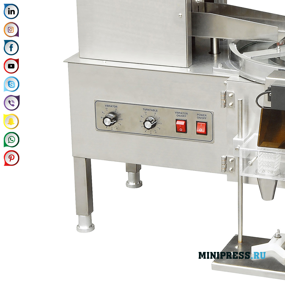 Tabletsուցանակներ և պարկուճներ հաշվելու և լցնելու դեղագործական սարքավորումներ