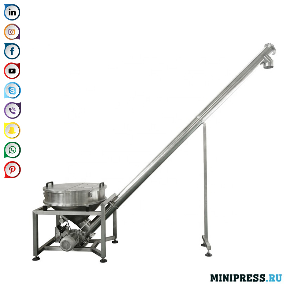 Auger- ի լրացման սարքավորումները խառնելով