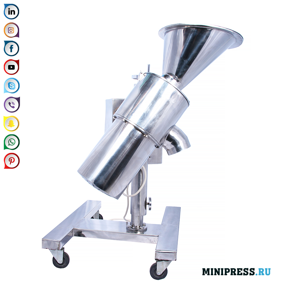 Centrifugalni automatski granulator u obliku praška