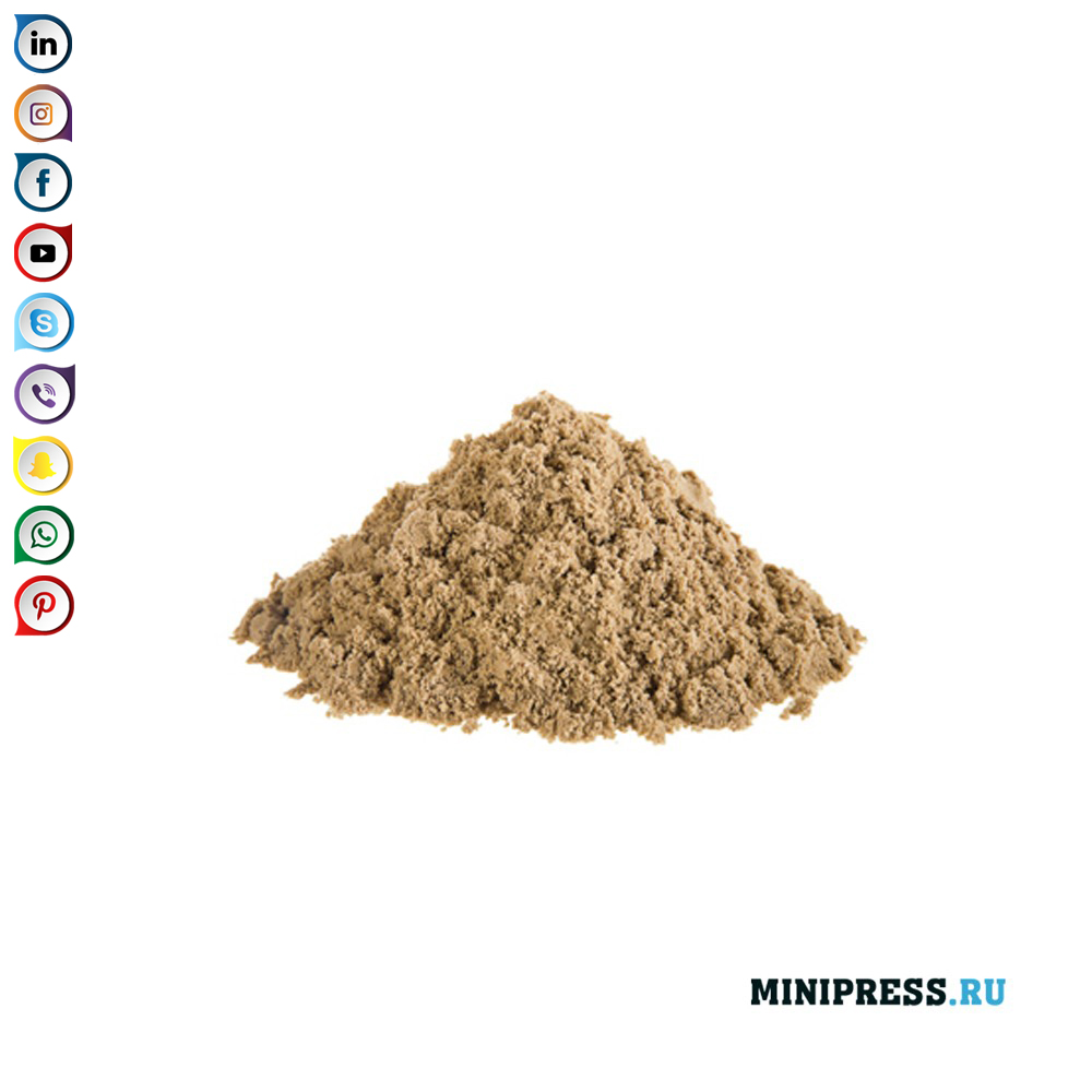 Prosijani rasuti materijal