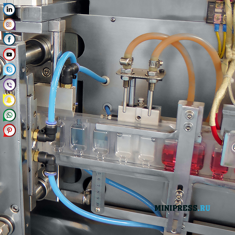 Оборудване за пълнене на фармацевтични и хранителни продукти в ампули