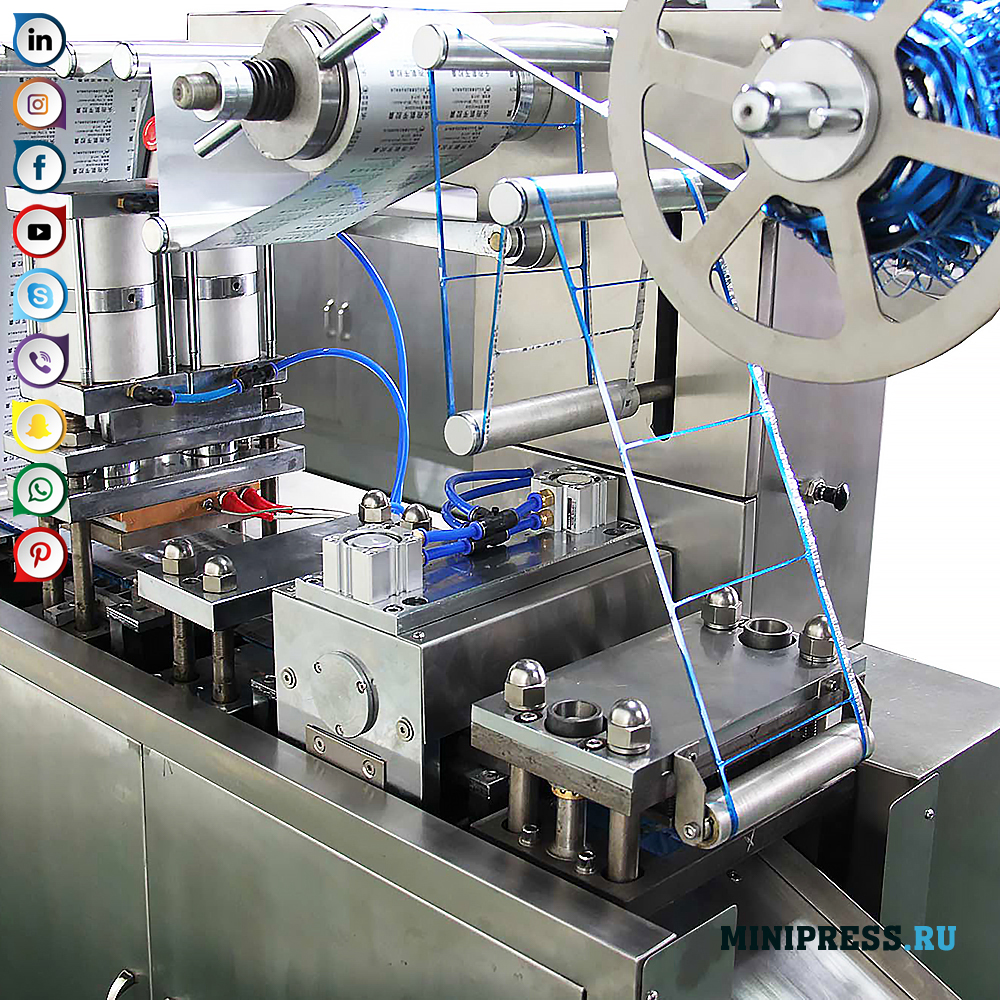 填充和包装水泡中的蠕虫的设备