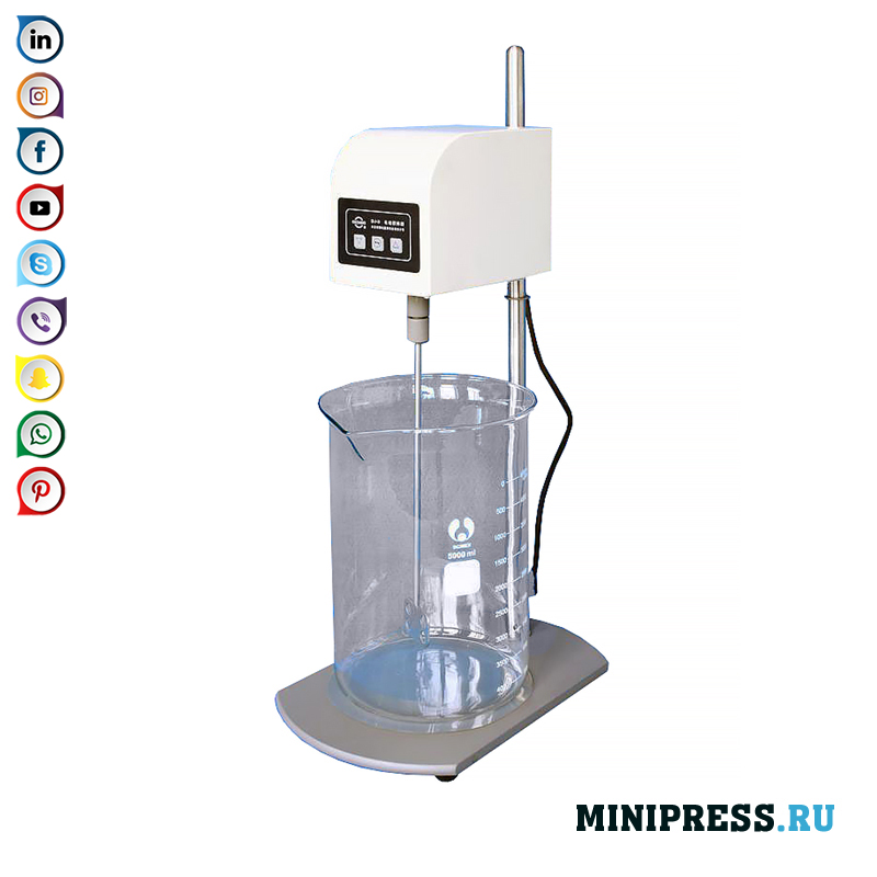 电动搅拌机设计用于混合溶液和液体