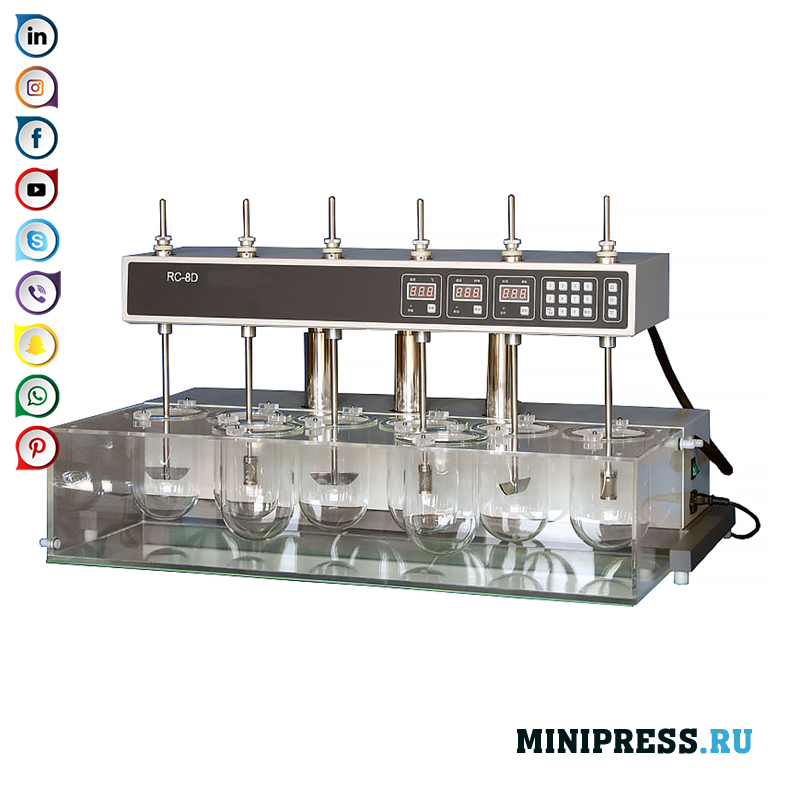 溶出度分析仪用于测量片剂，胶囊剂的溶出度和速度