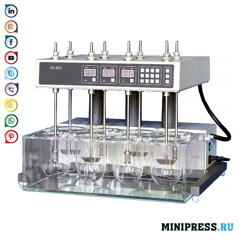 溶出度分析仪用于测量片剂，胶囊剂的溶出度和速度