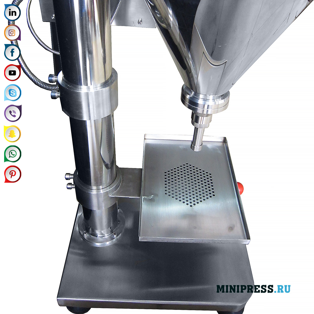 Polu-automatski stroj za punjenje praška