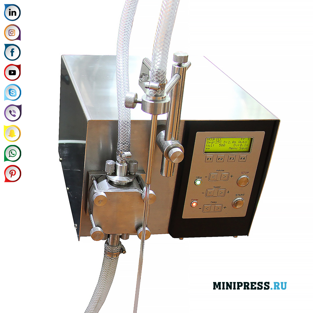 Programirana zupčana pumpa za doziranje tekućih materijala