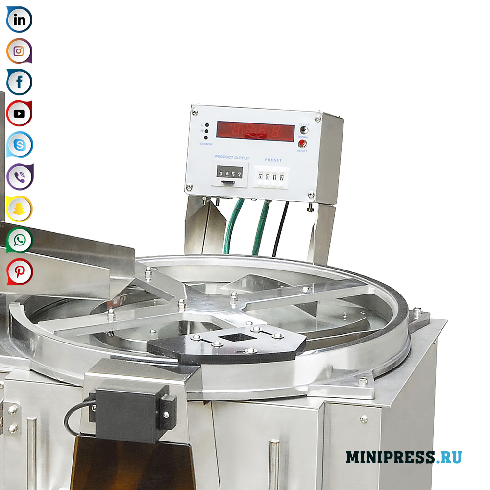 Farmaceutické vybavování pro počítání a plnění tablet a kapslí