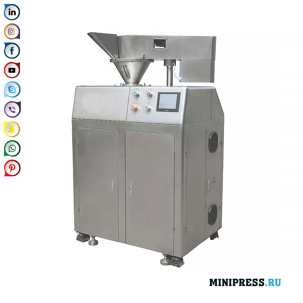 Industriel granulator til tørpulvergranulering