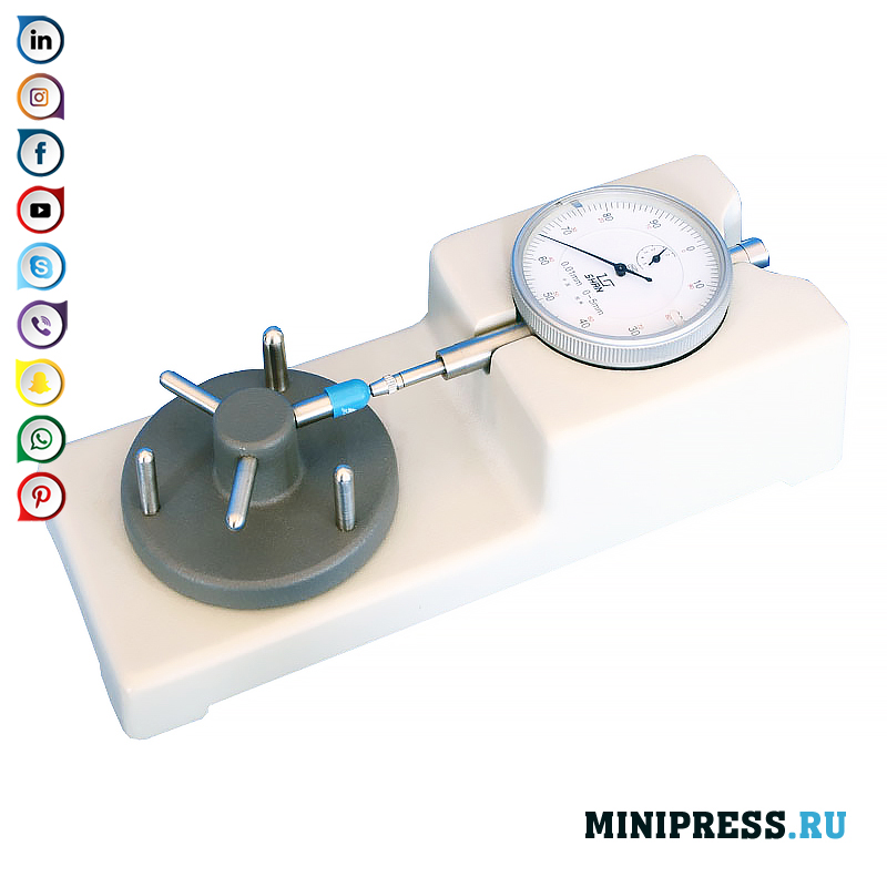 Udstyr til kontrol af tykkelsen af ​​hårde gelatinekapsler