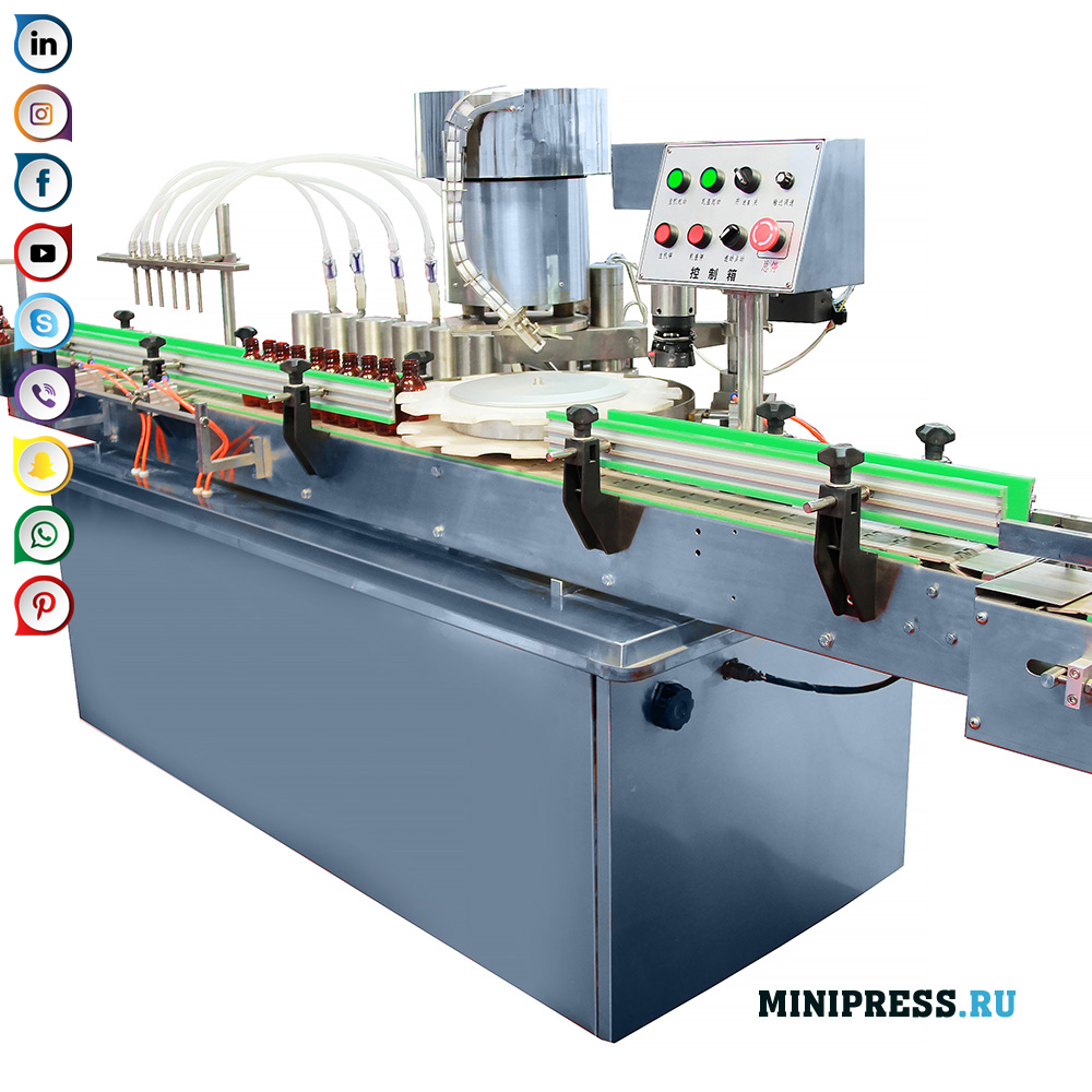 Påfyldning af væsker i plastflasker med afdækning