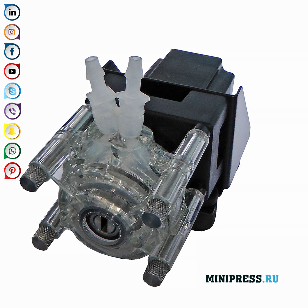 Produktion og salg af peristaltiske pumper; kontrol af væskeudfyldningsnøjagtighed