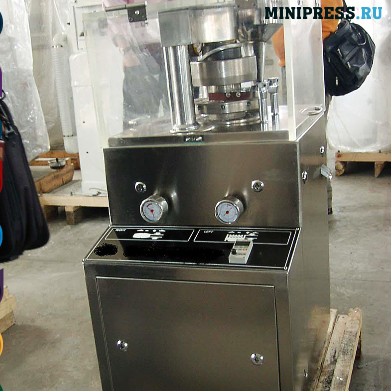 Udstyr til fremstilling af pulvertablet