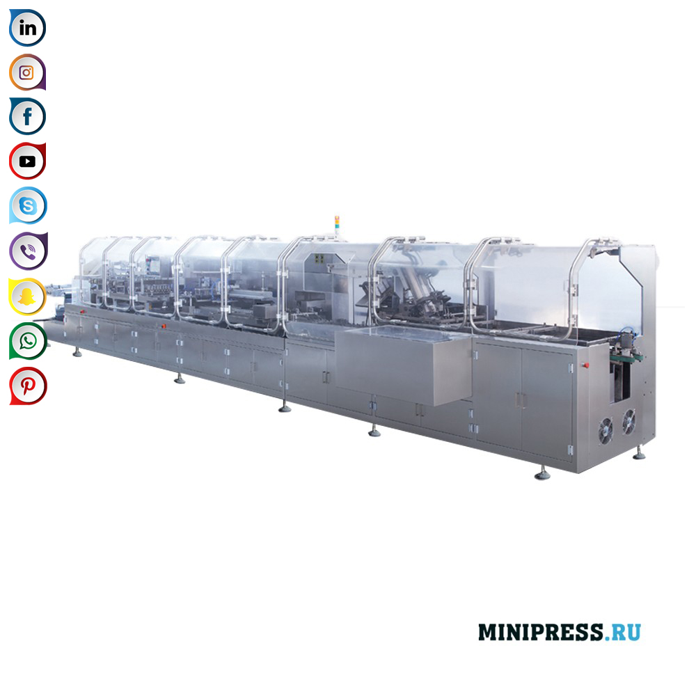 Produktion af automatisk ampul / hætteglas emballage