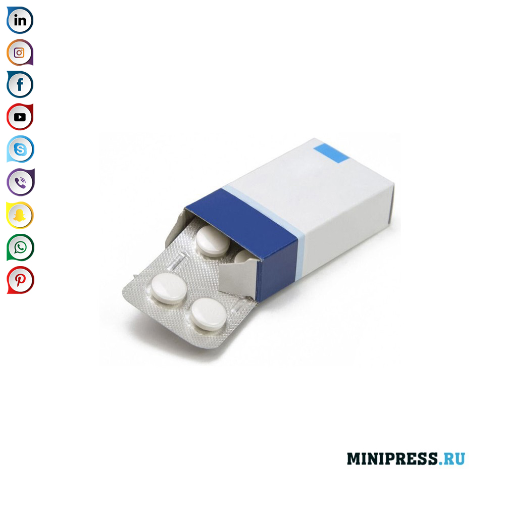 Emballeringsblister i en kasse