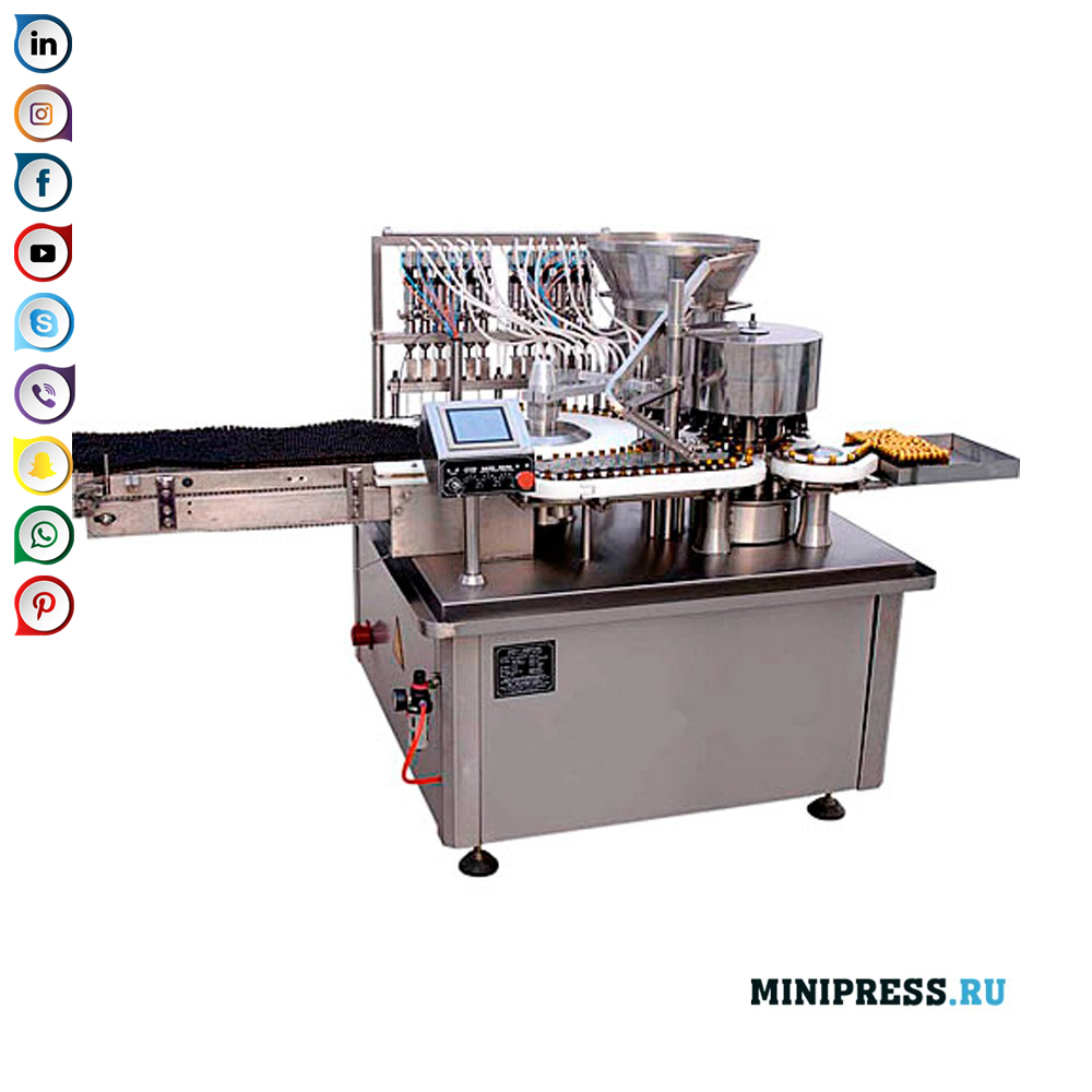 Oral væskeudfyldnings- og tætningsudstyr