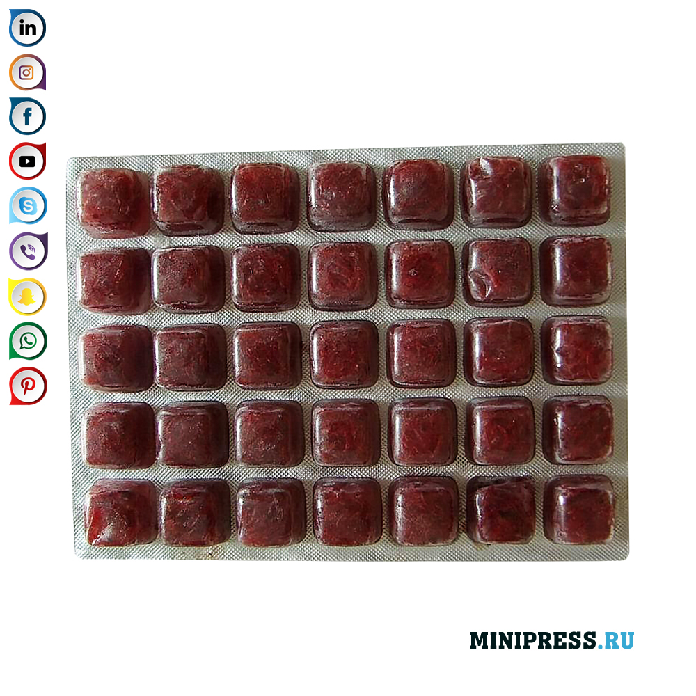 Apparatuur voor het vullen en verpakken van bloedwormen in blaren