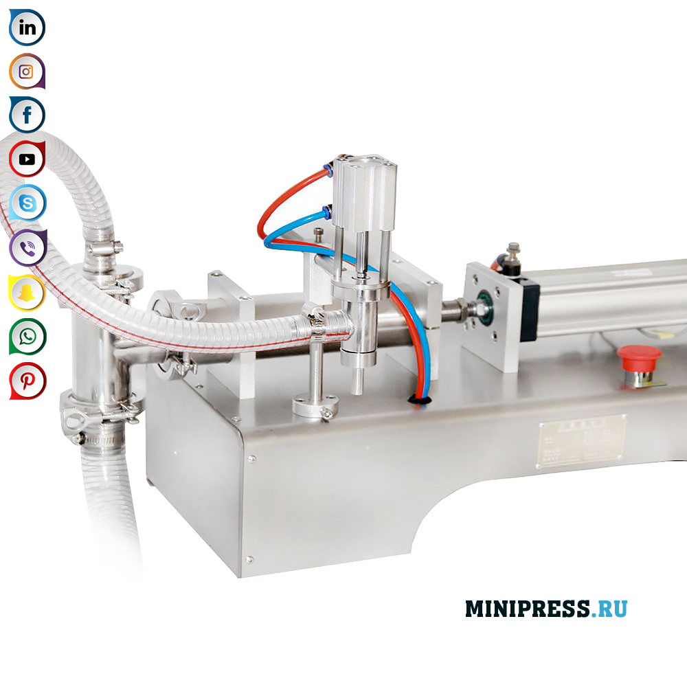 Halfautomatische tafelvulmachine