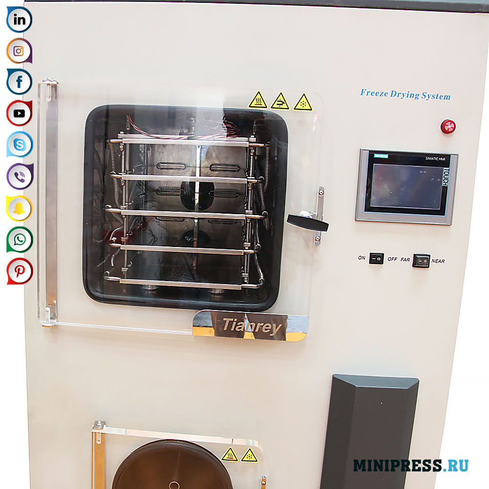 Droogapparatuur voor farmaceutische en biologische producten