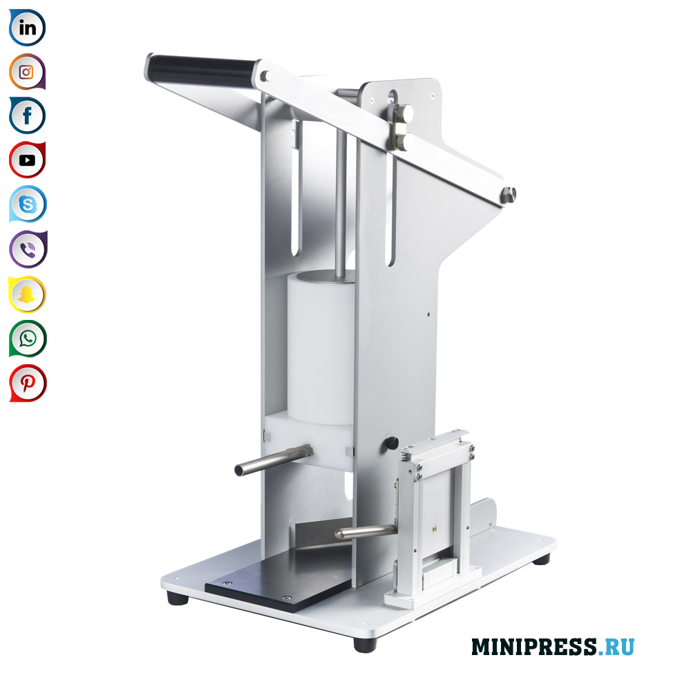 Handmatige desktopmachine voor gedoseerde vulbuizen met zalf en crème