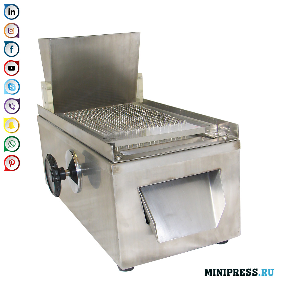 Handmatige capsulator voor inkapseling van hard capsulepoeder