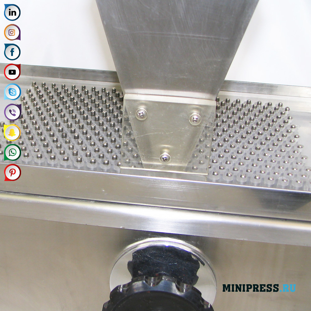 Handmatige capsulator voor inkapseling van hard capsulepoeder