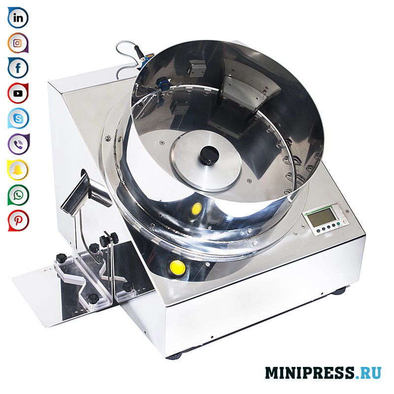 Tafelmodel automatische machine voor het tellen en vullen van tabletten en capsules