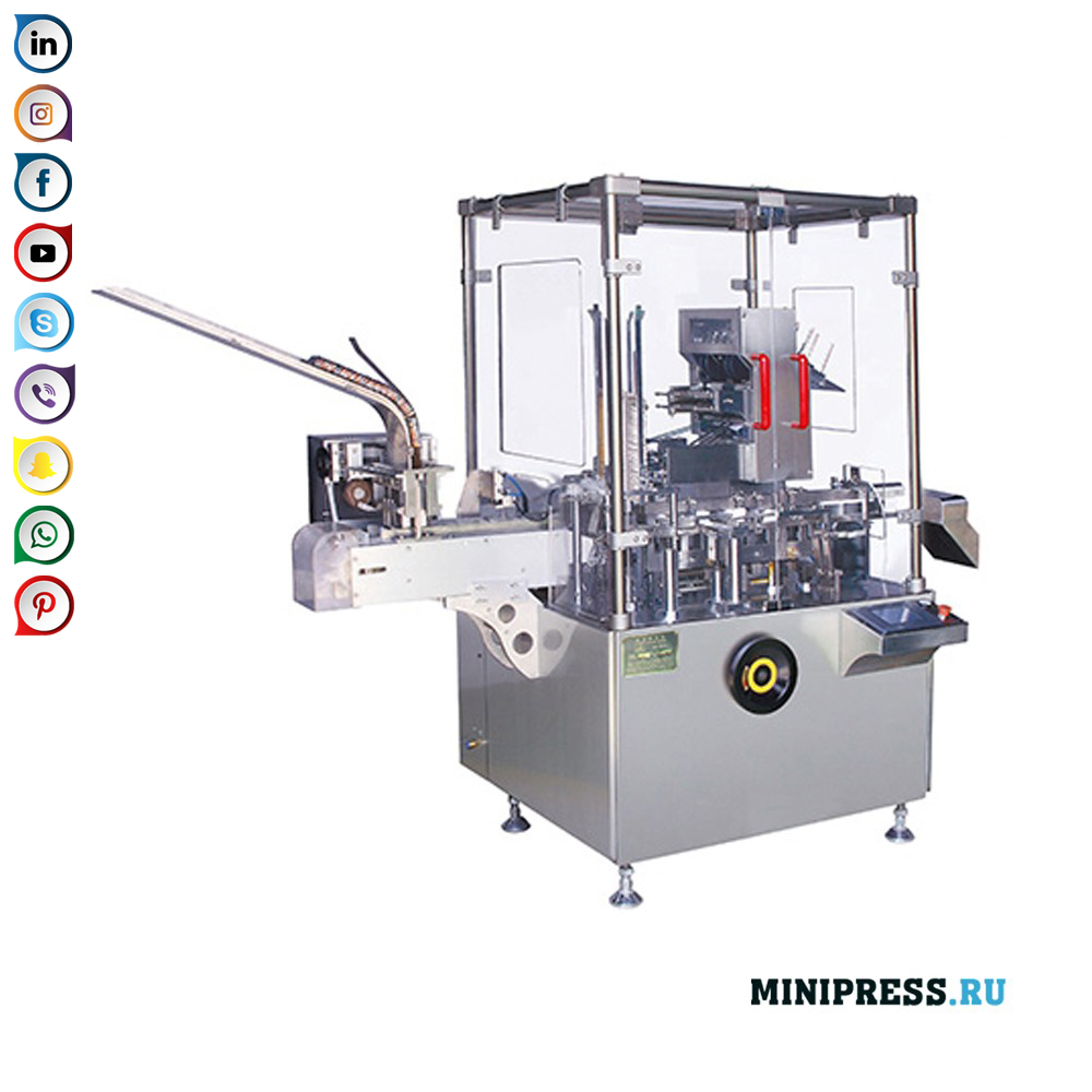 Verticale automatische kartonneermachine