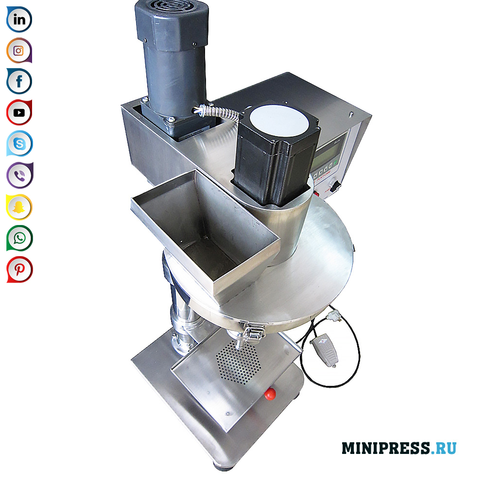 Precision dispensers powder packers MiniPress.ru Pharmaceutical equipment catalog