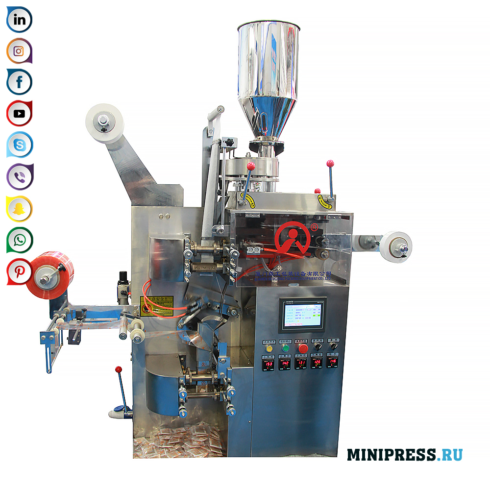 Teekottide pakkimise ja ümbrikusse pakkimise seadmed