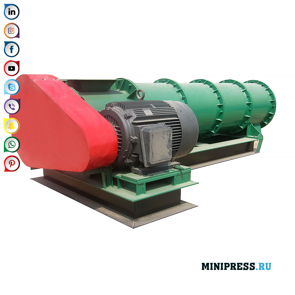 Οριζόντιος φυγοκεντρικός κοκκοποιητής με μια νέα ιδέα