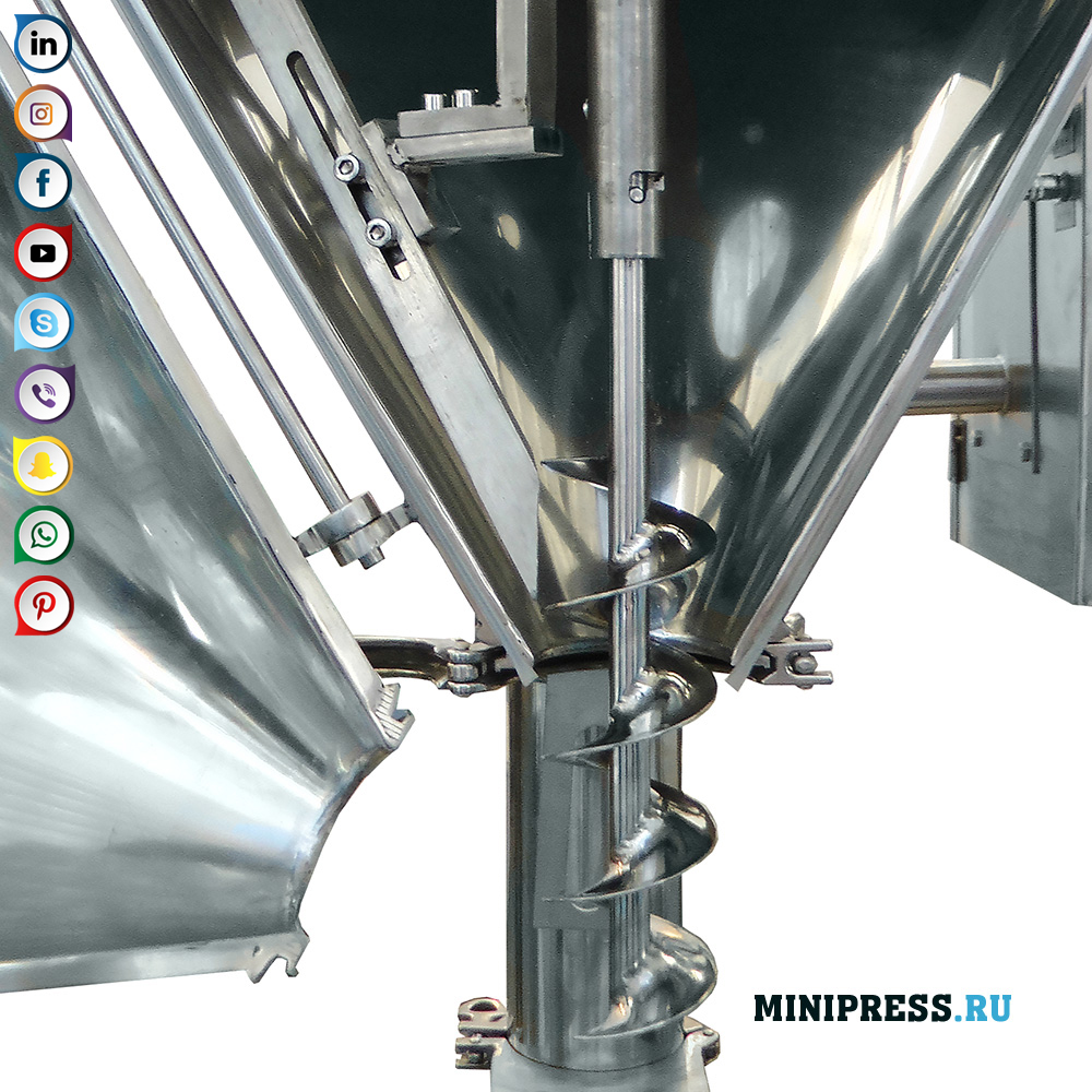 Ημιαυτόματη μηχανή δοσομέτρησης για την τροφοδοσία εφοδιασμένων με σπειροειδείς σκόνες