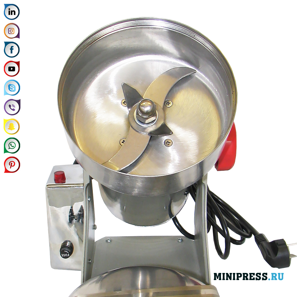 Sjálfvirk rannsóknarstofan með hnífstegundum með hleðslu á hráefni