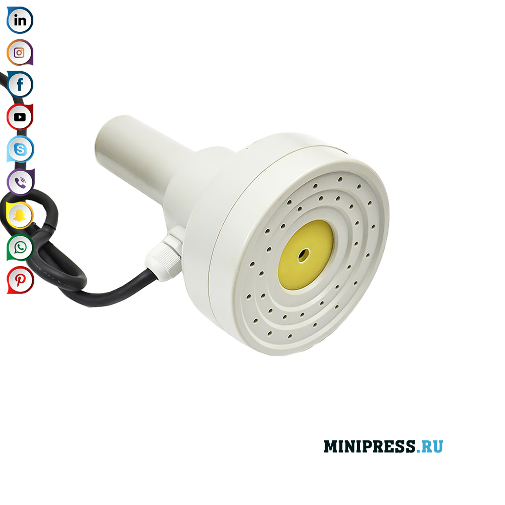 प्लास्टिक की बोतल के गले में झिल्ली को वेल्डिंग के लिए डेस्कटॉप उपकरण