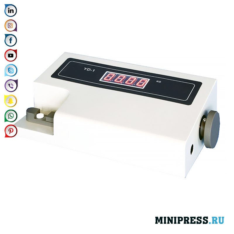 टेबलेट कठोरता विश्लेषक को टेबलेट को रोकने के लिए डिज़ाइन किया गया है