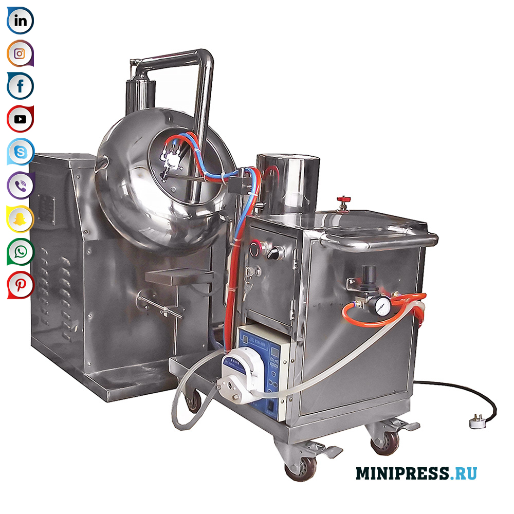 Panci penggorengan digunakan untuk mengaplikasikan cangkang organik yang dipoles