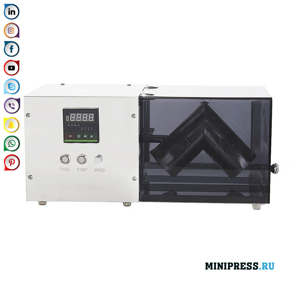 Mixer benchtop laboratorium untuk bubuk kering