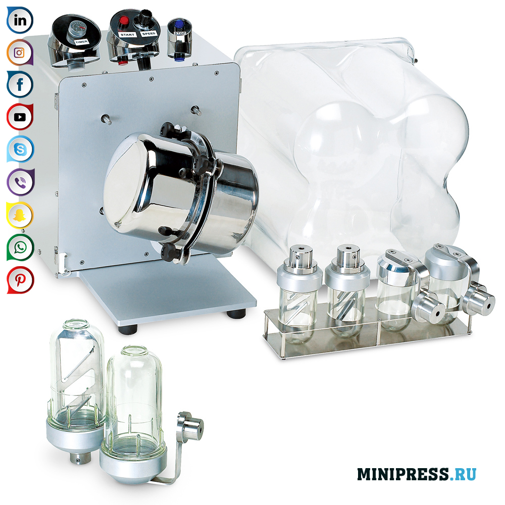 Mixer bola dan paddle laboratorium