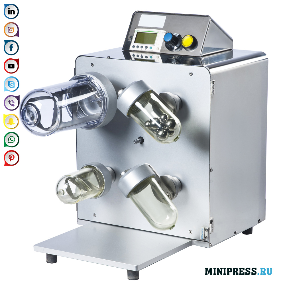 Mixer bola dan paddle laboratorium